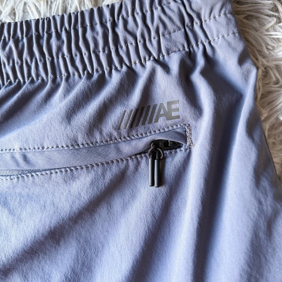 American Eagle Mens Flex Nylon Drawstring Waist Pull On Cargo Jogger Shorts SZ M - Picture 6 of 9